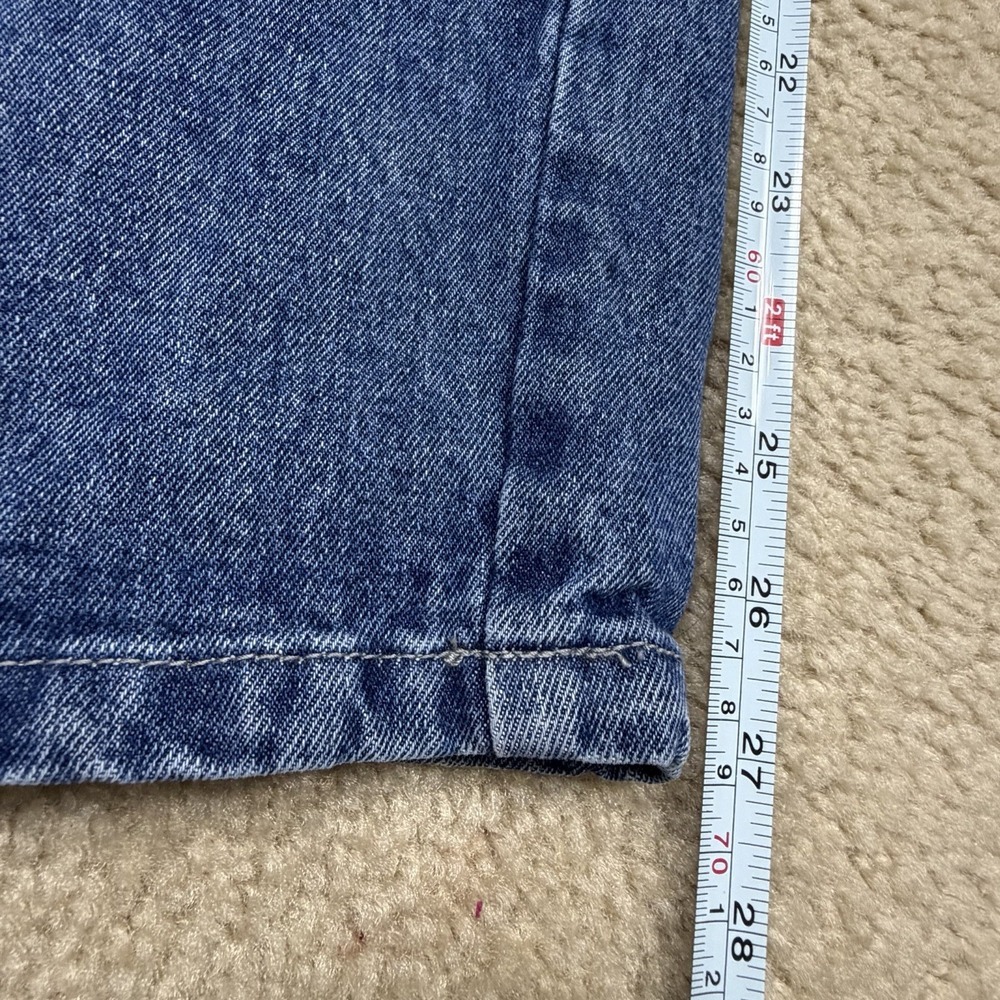 KanCan High-Rise Everyday Cargo Blue Jeans Women's Size 11‎ Wide Leg Edgy - Picture 6 of 11